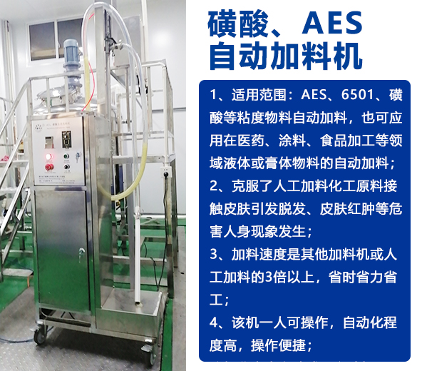 AES磺酸加料機(jī)、實(shí)驗(yàn)室乳化機(jī)、片堿食鹽自動(dòng)加料機(jī)-04